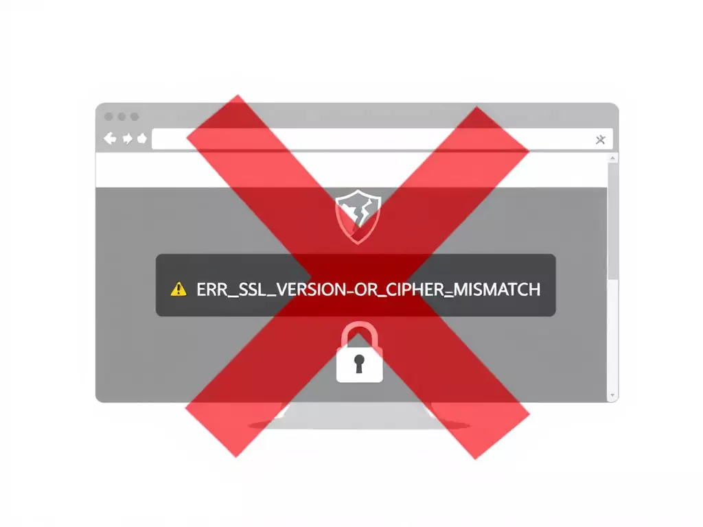 Comprendre et Résoudre l'Erreur ERR_SSL_VERSION_OR_CIPHER_MISMATCH