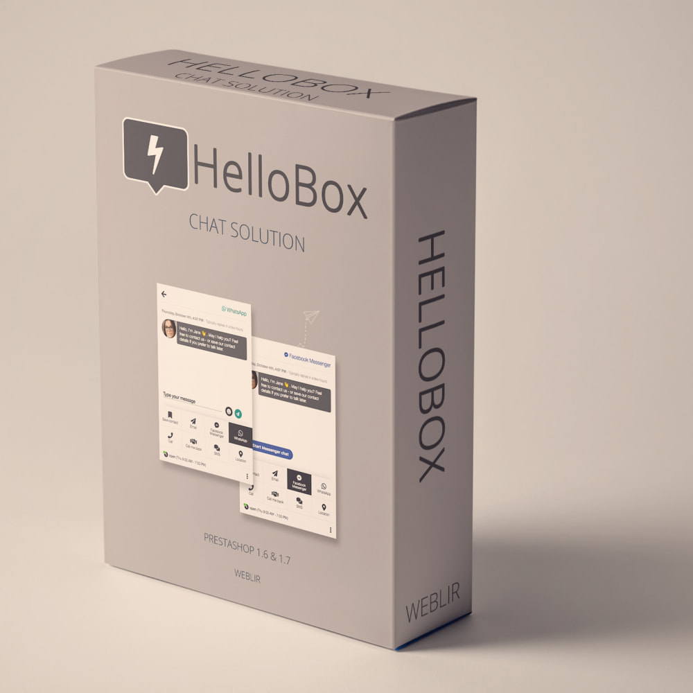 Module HelloBox - Live Chat