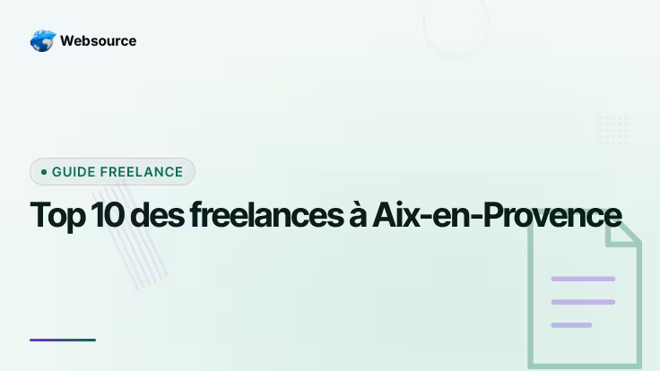 Top 10 des freelances à Aix-en-Provence