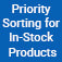 Module Priority Sorting for In-Stock Products