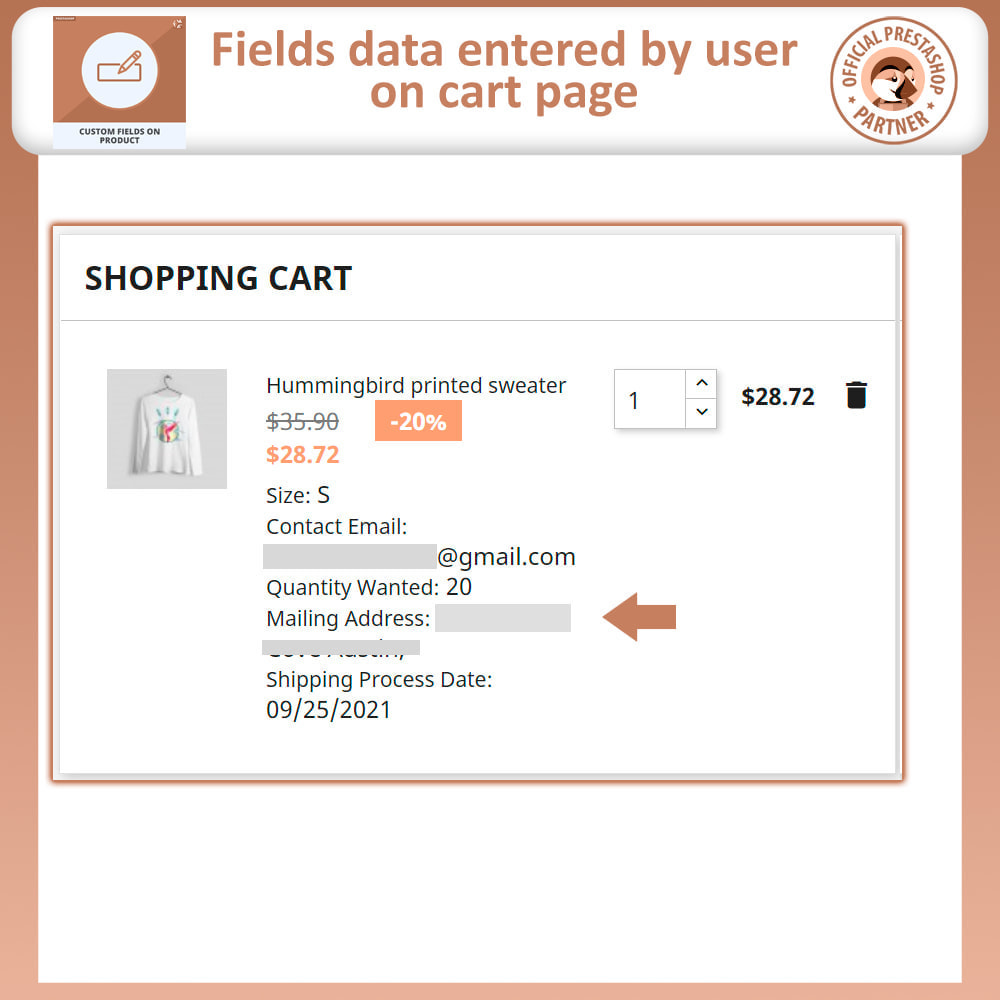 Module Add Custom Field to Product Page