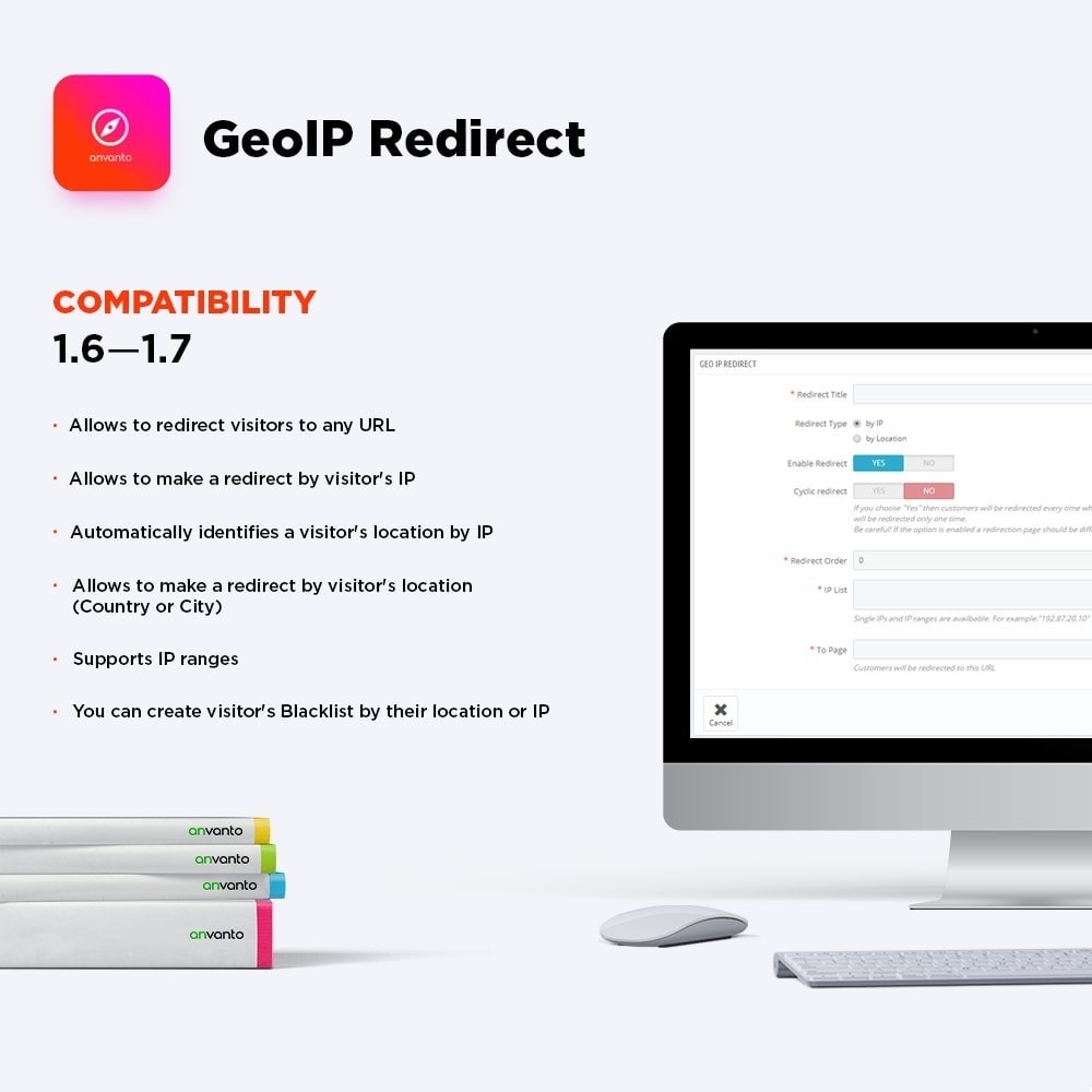 Module GeoIP Redirect
