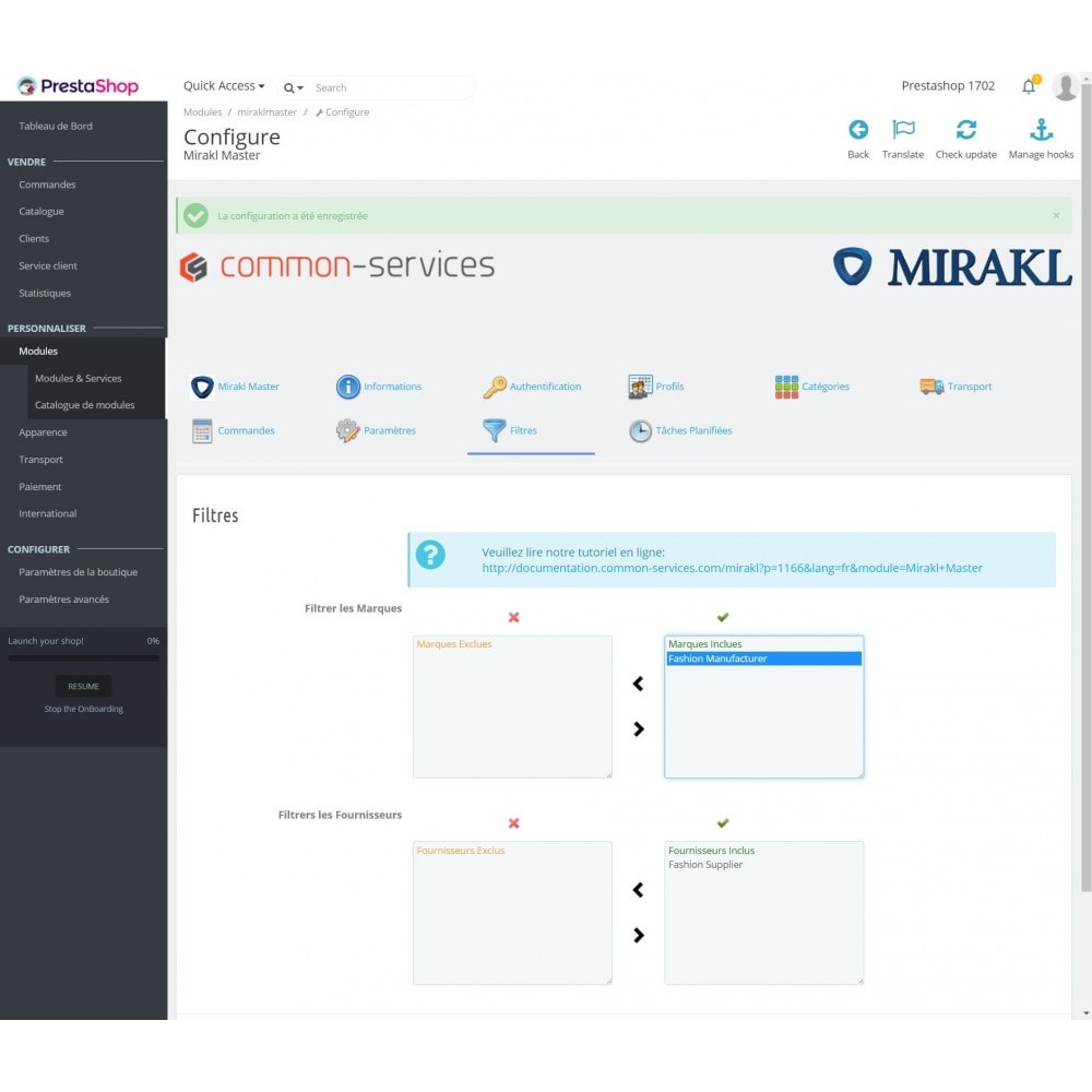 Module Mirakl - Connecteur multi-marketplaces