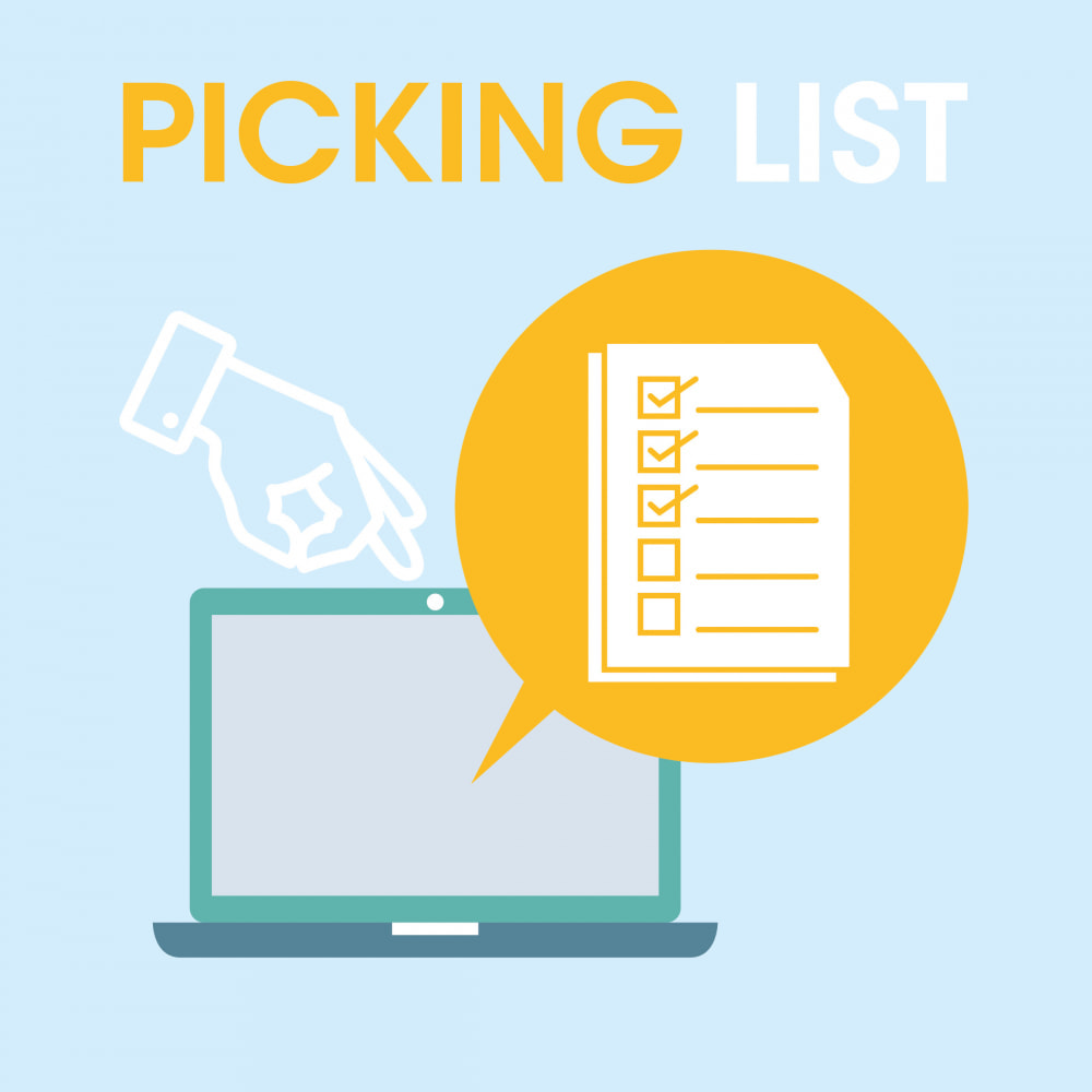 Module Picking list - liste des produits à expédier