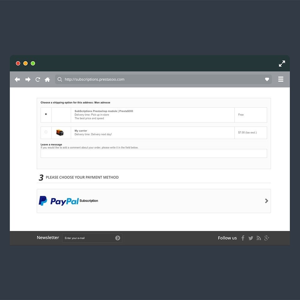 Module - ChargeMe - Paiement PayPal