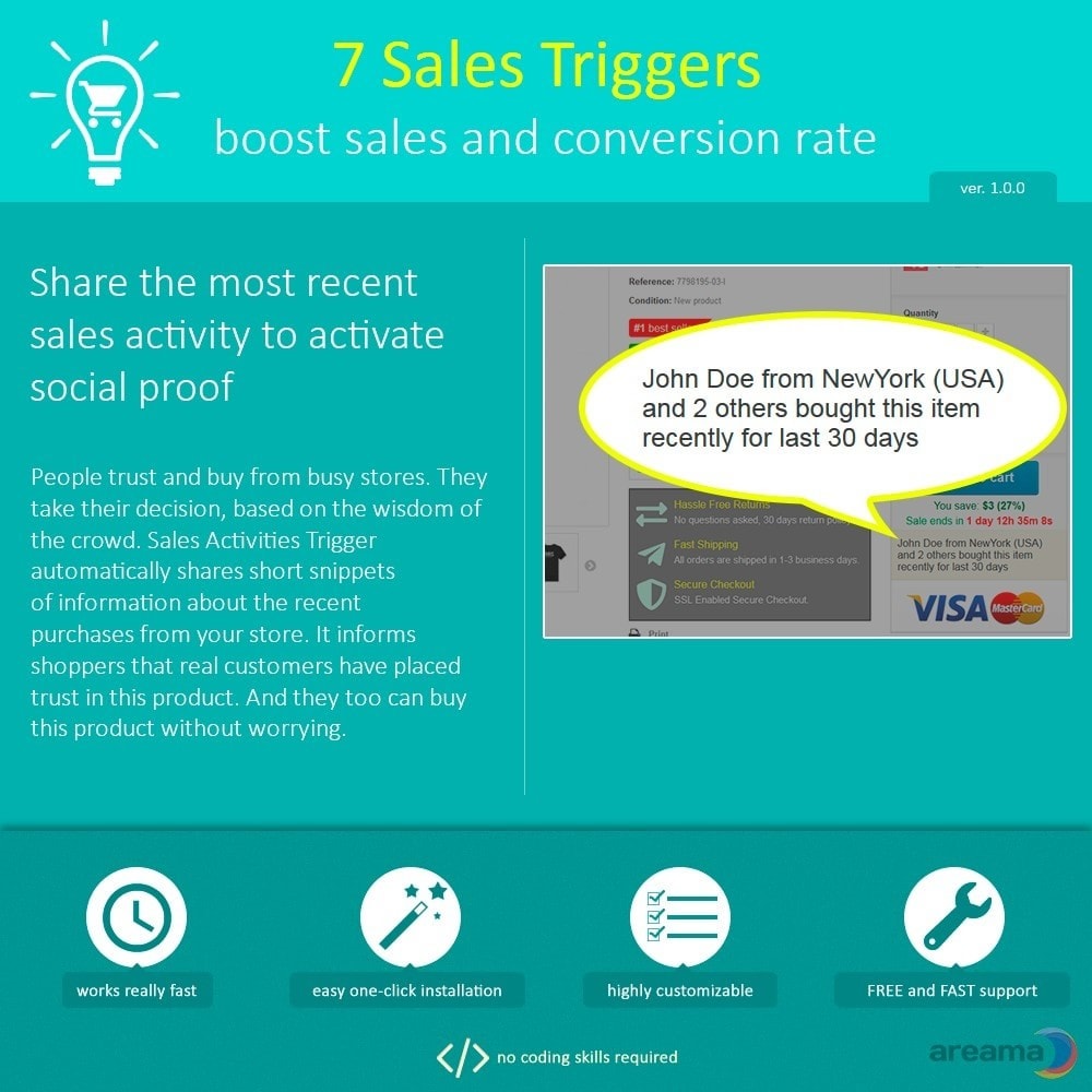 Module 7 Sales Triggers - boost sales and conversion rate