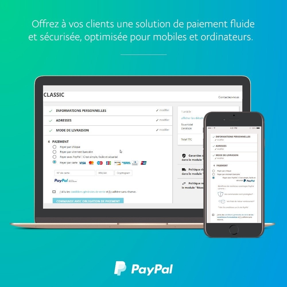 Module PayPal Officiel