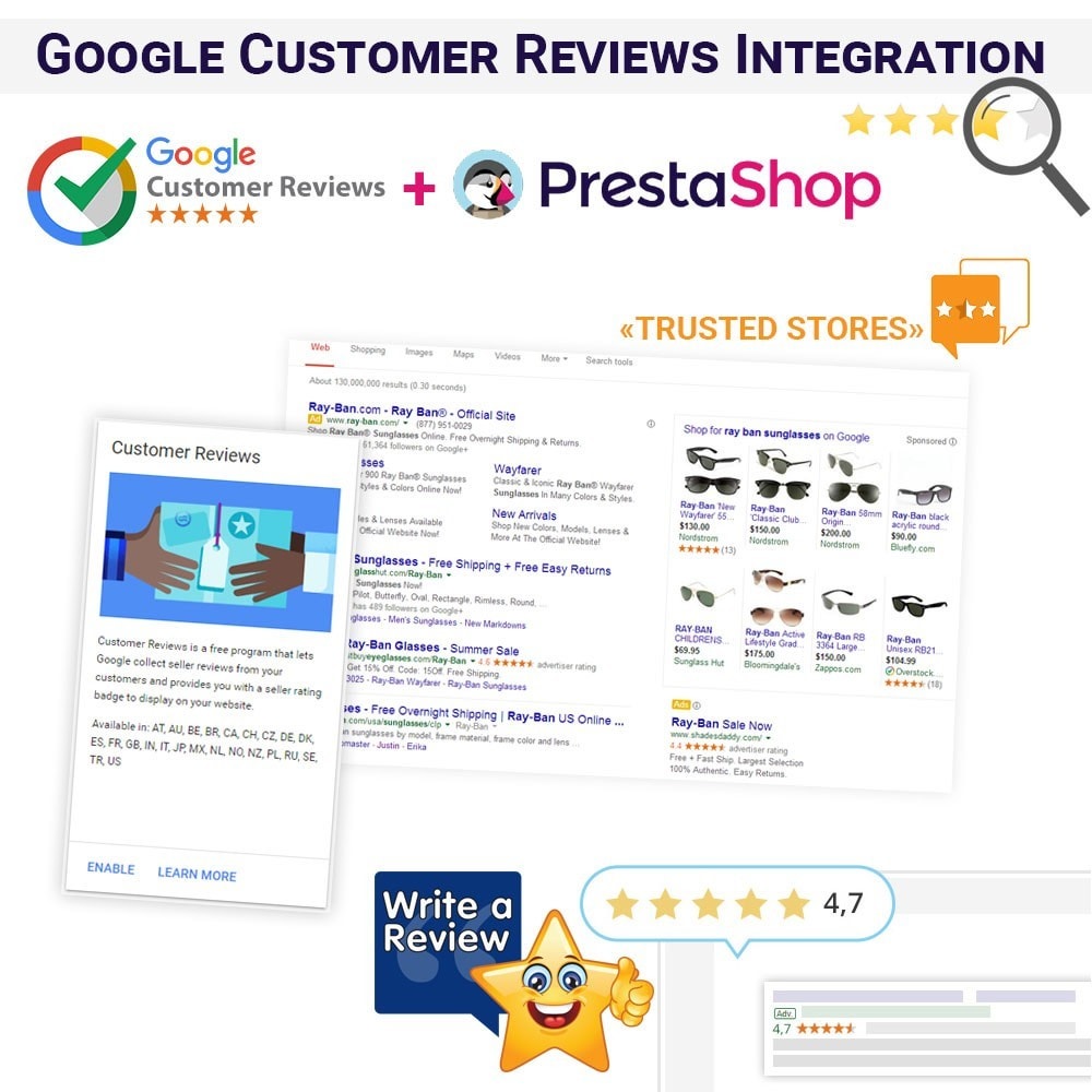 Module Google Customer Reviews Integration