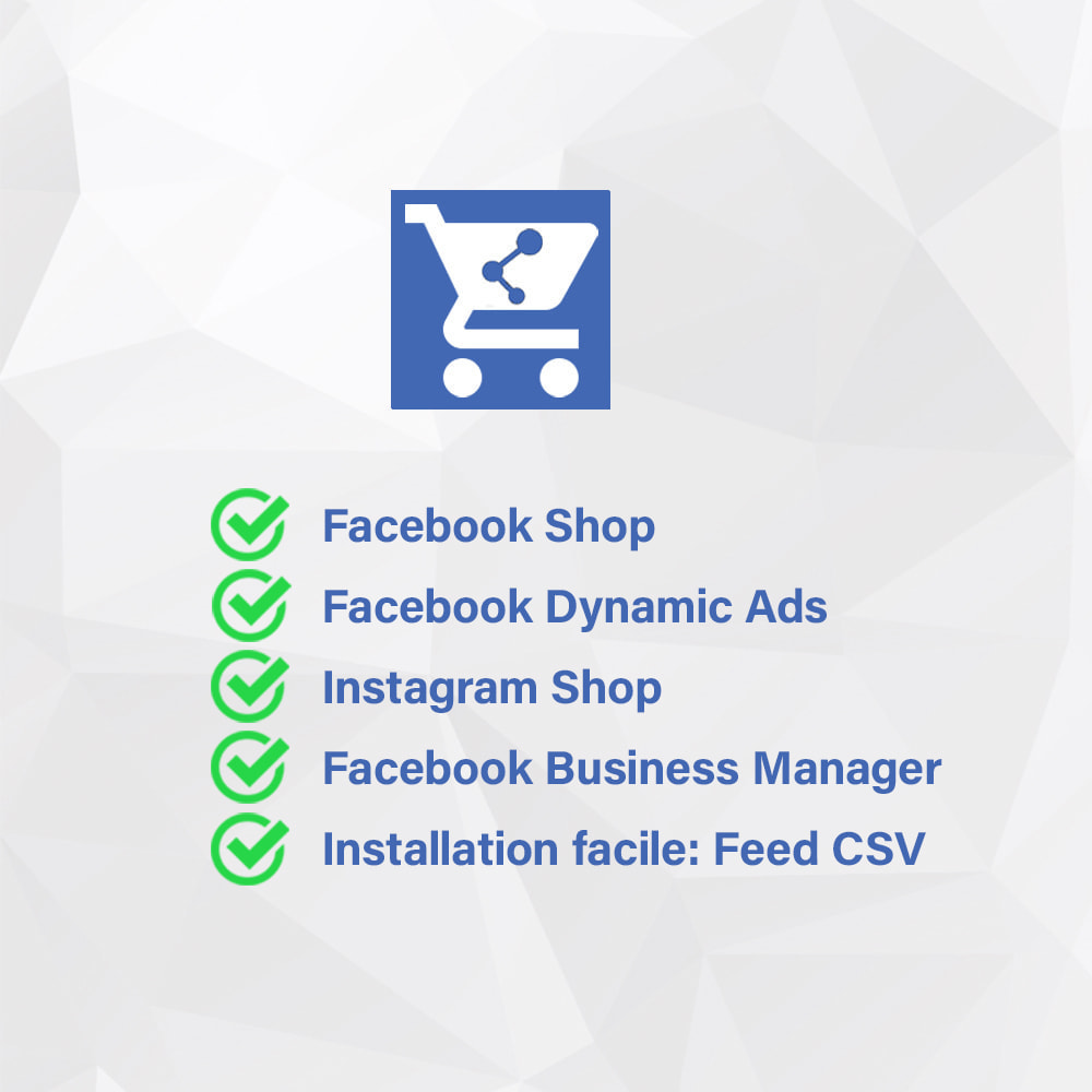 Module Importateur de Catalogue sur Facebook et Instagram Shop