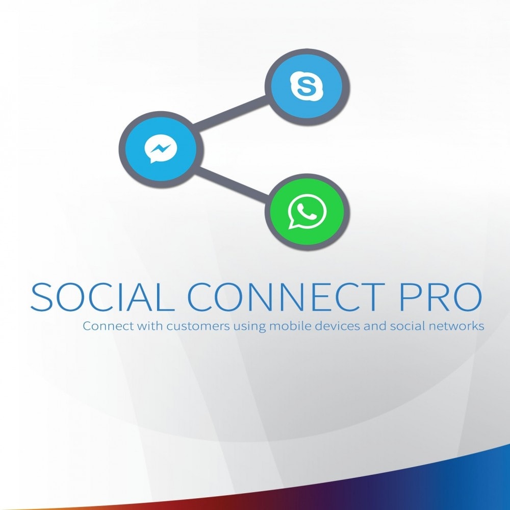 Module Social Connect Pro - Fancy Social, Call and SMS Button