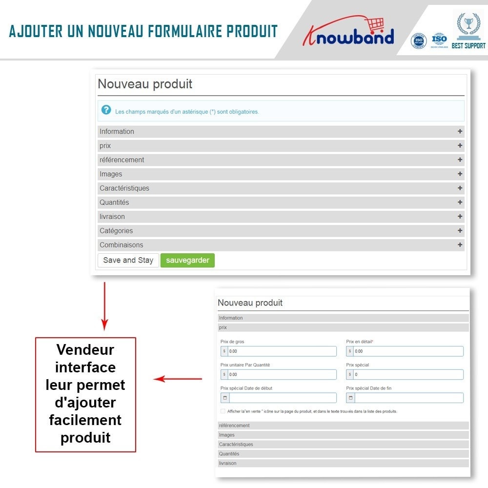 Module Knowband - Multi Vendor Marketplace