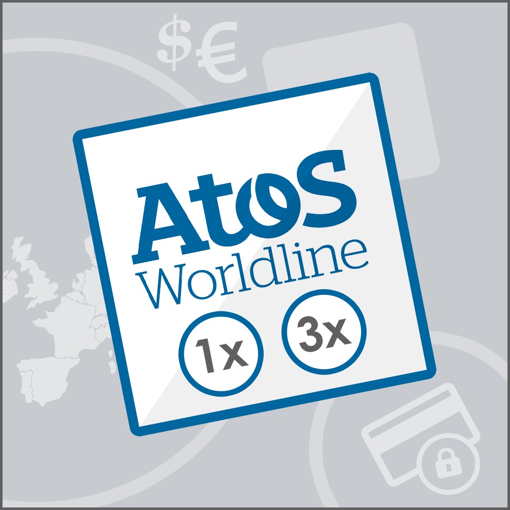 SIPS paiement 1x et 3x Atos Worldline (Pack)