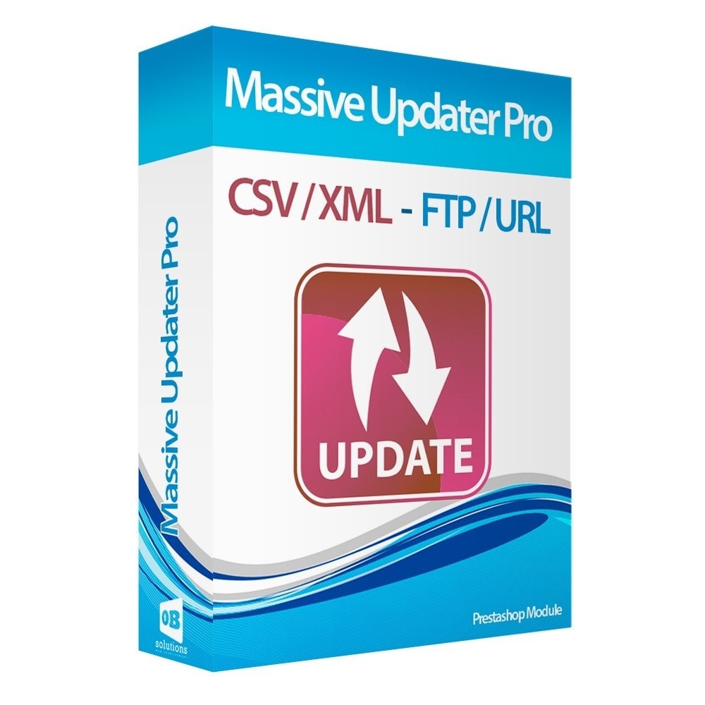 Module Massive CSV/XML Updater via URL/FTP cronjobs compatible