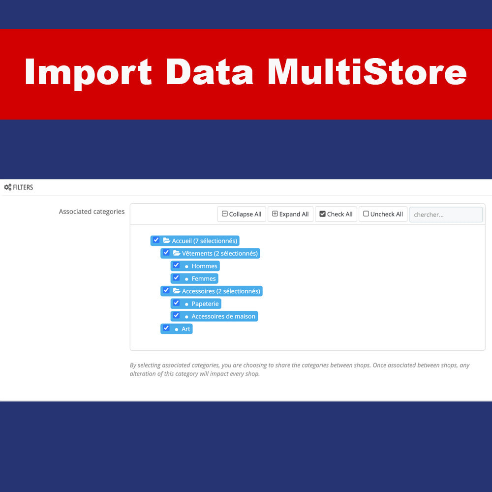Module Import Data Multistore