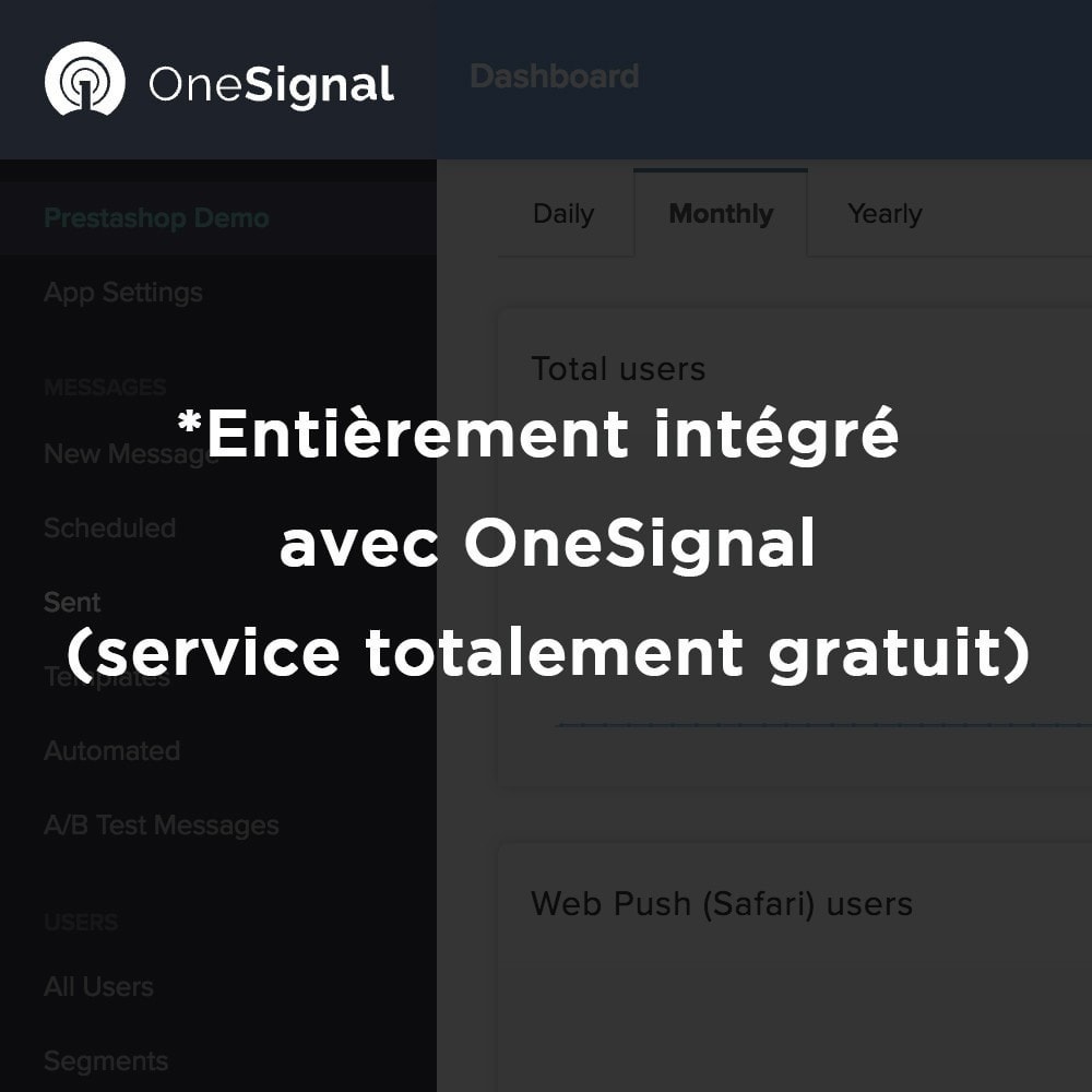 Module OneSignal - Browser Push Notifications + Cart Reminder