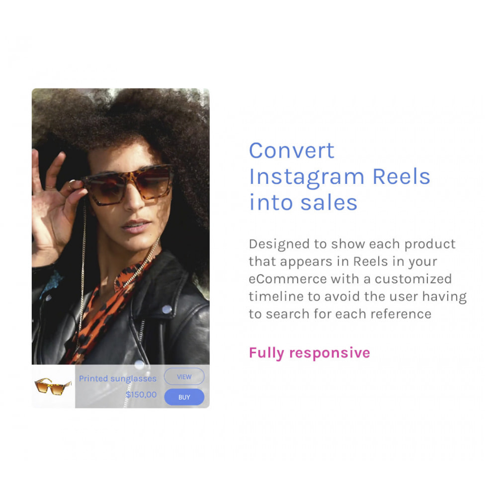 Module Godzilla Reels - Convert Instagram Reels into sales