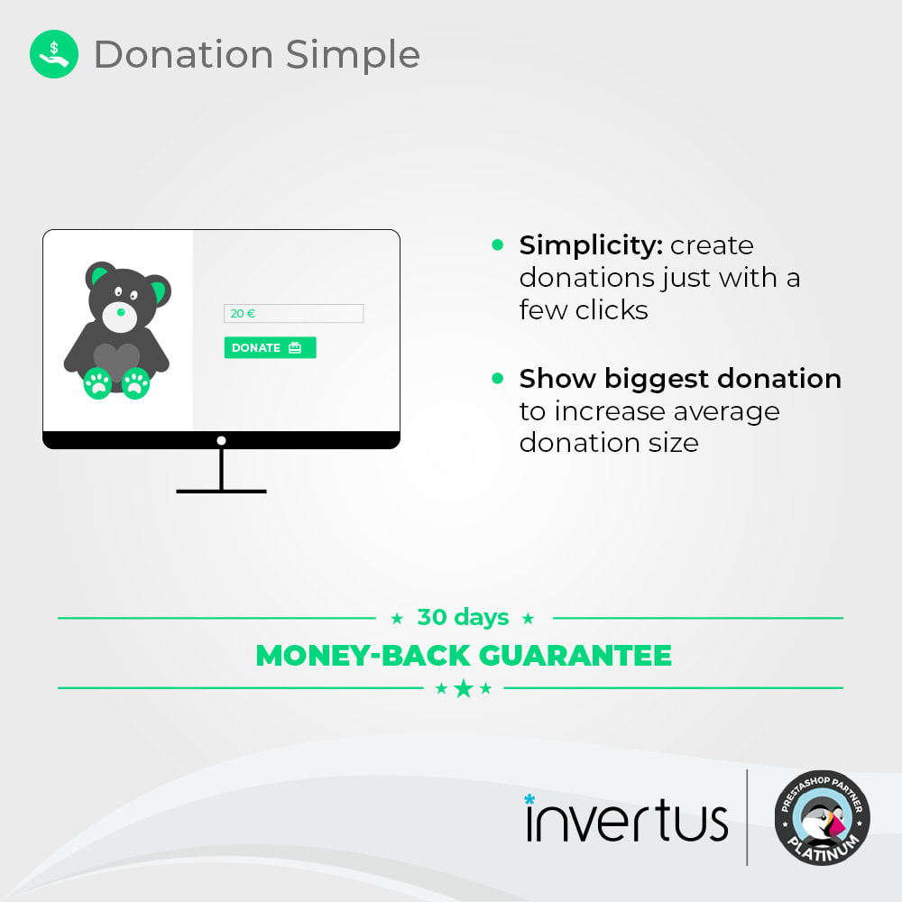 Module Donations Simple - Charity