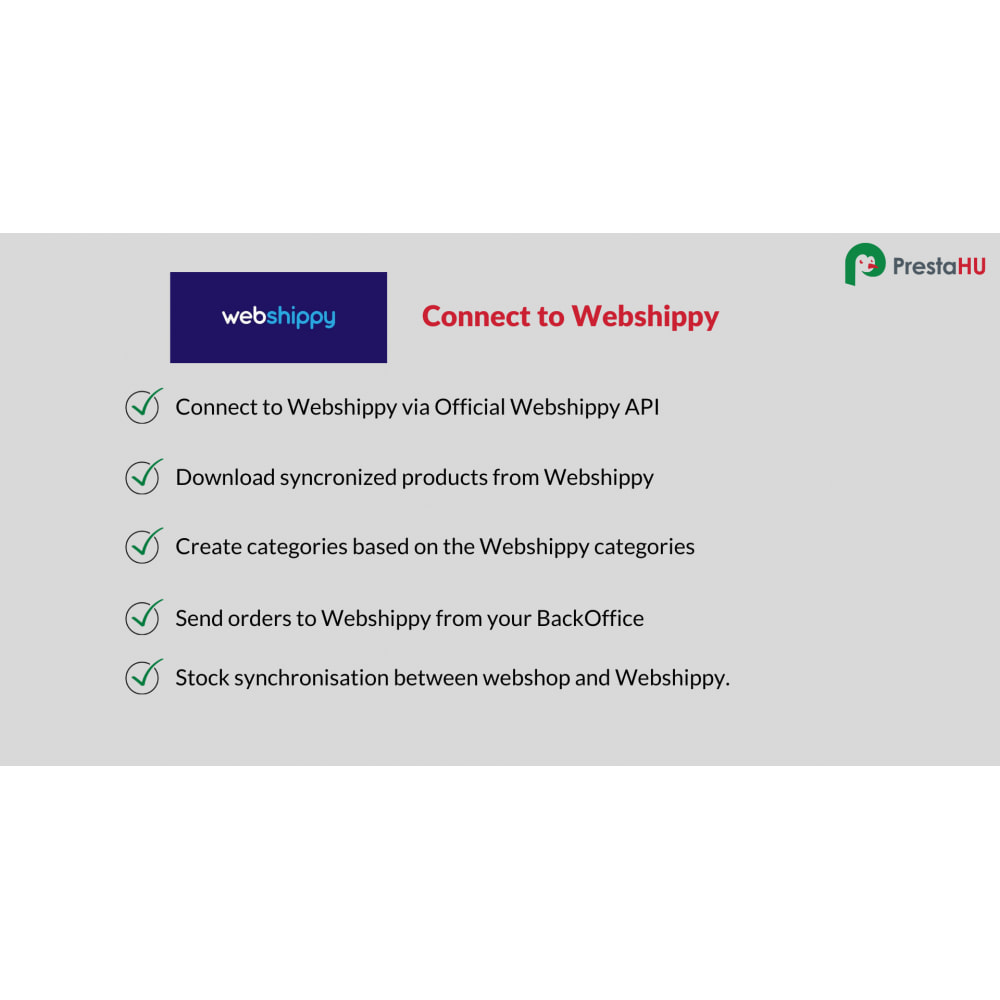 Module Connect to Webshippy