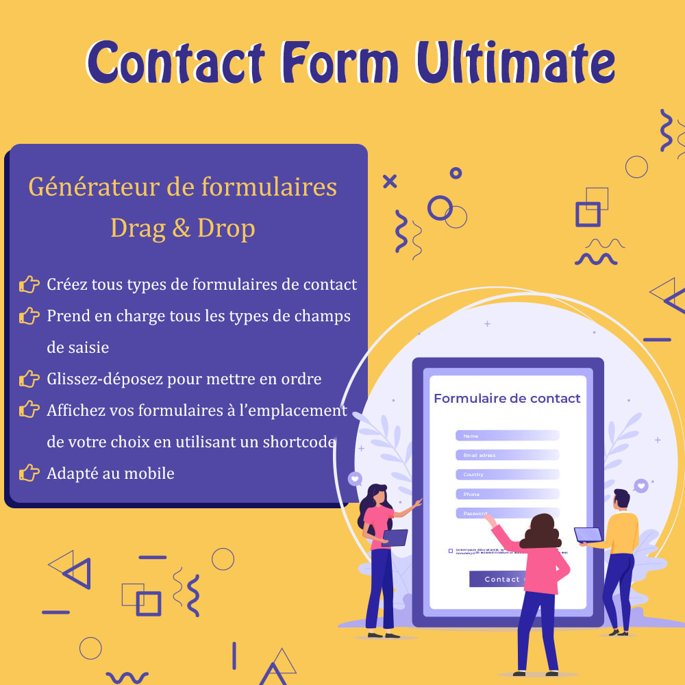 Module Contact Form Ultimate – Générateur de formulaires