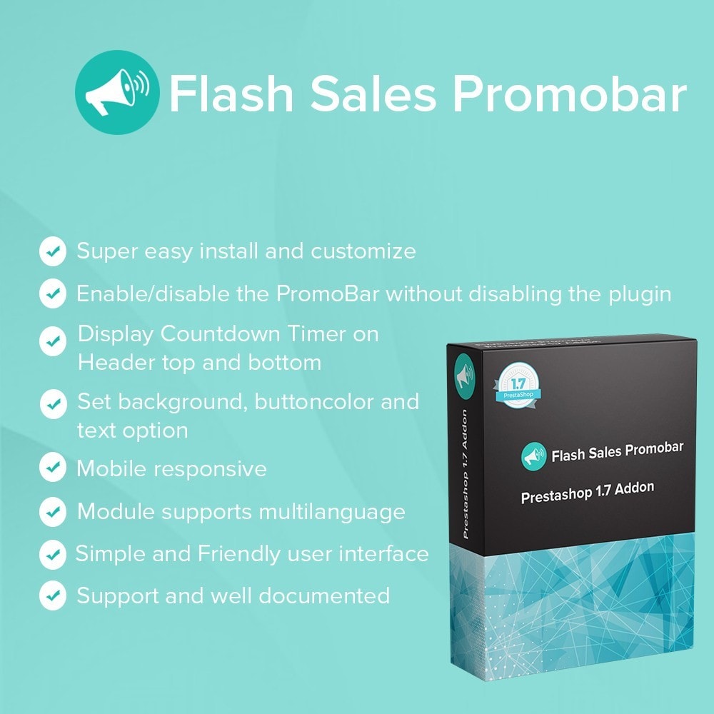 Module Flash Sales Promobar