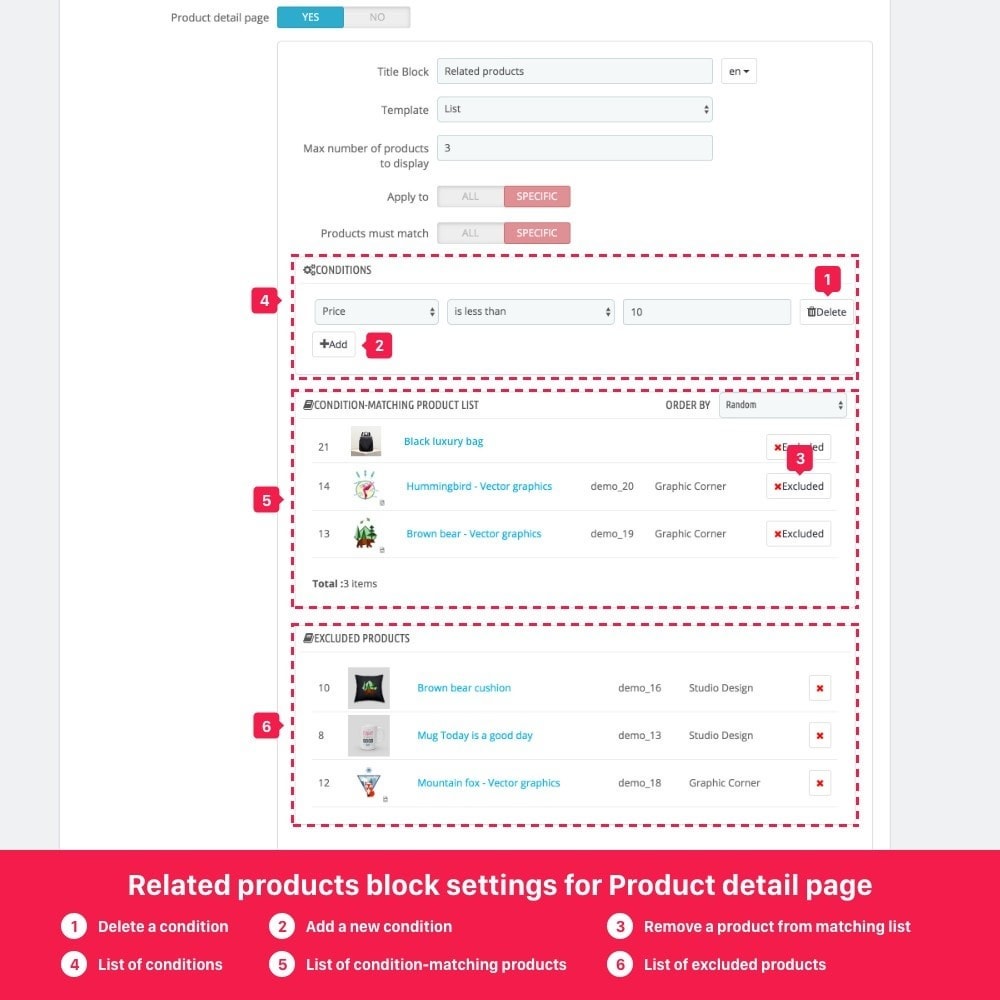 Module All-in-one: Related Products, Cross Selling, Upsell