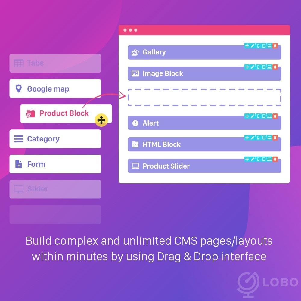 Module Advanced CMS pages builder