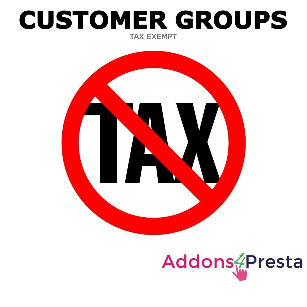 Module Tax Exclude Customer Groups