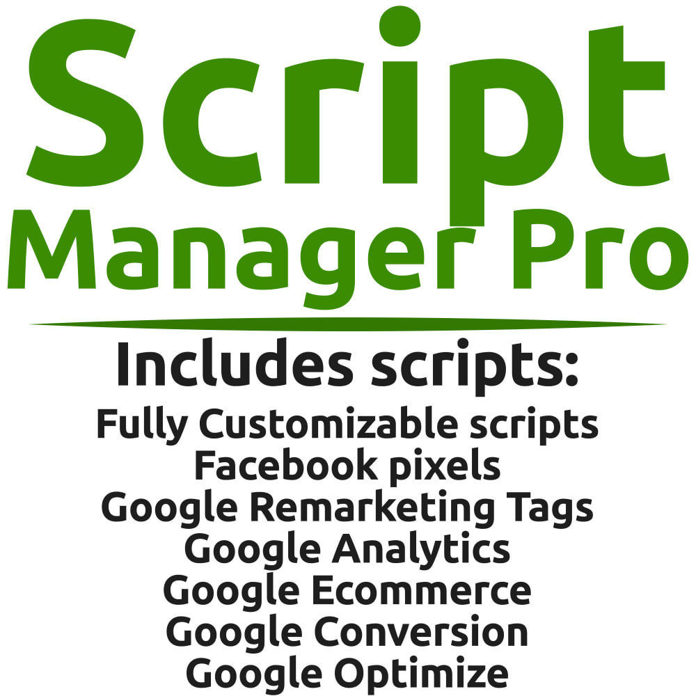 Module Script Manager Pro (Customizable Scripts, APIs & GDPR)