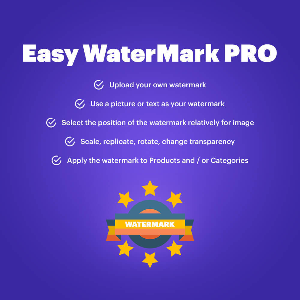 Module Easy WaterMark PRO