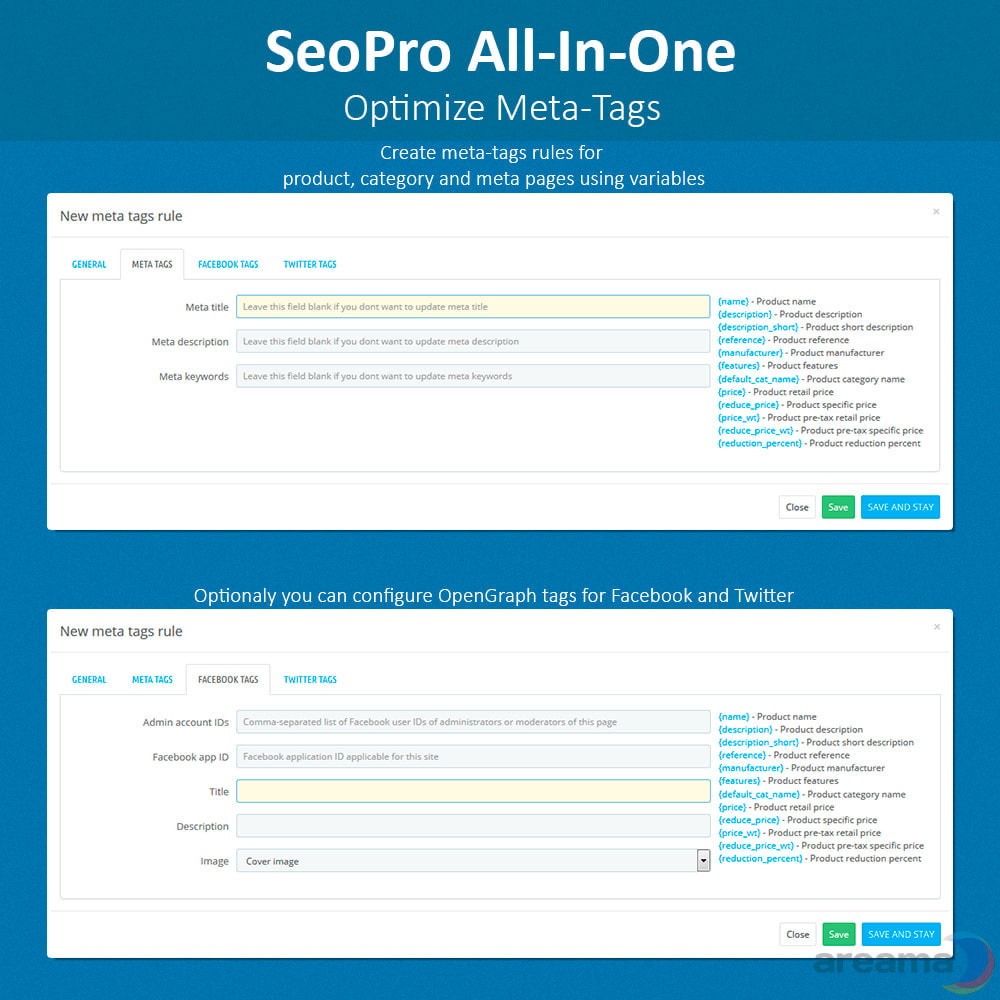 Module SEO Pro All-In-One. URL cleaner, redirects, sitemaps...