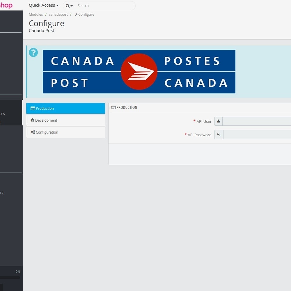 Module Canada Post