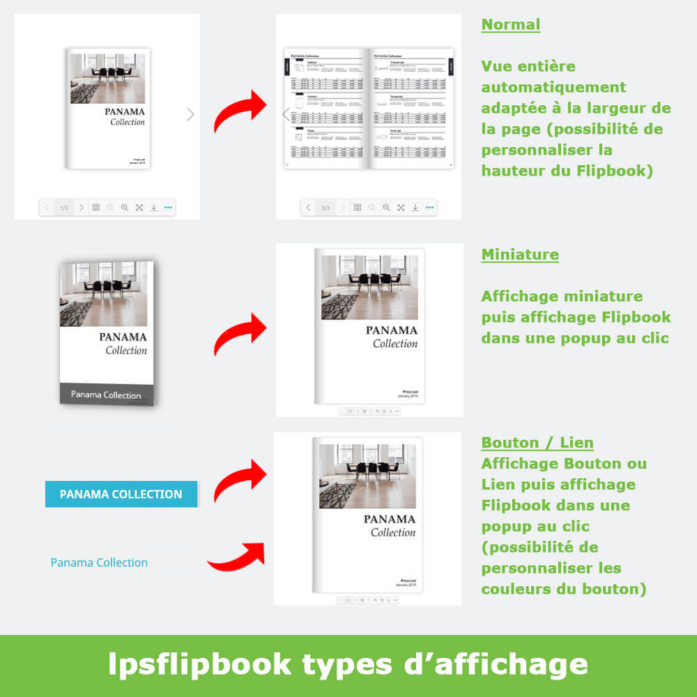Module Flipbook 3D - Catalogue interactif PDF