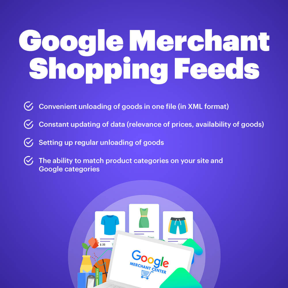Module Shopping Feed (Google Merchant Center) for Dynamic Ads