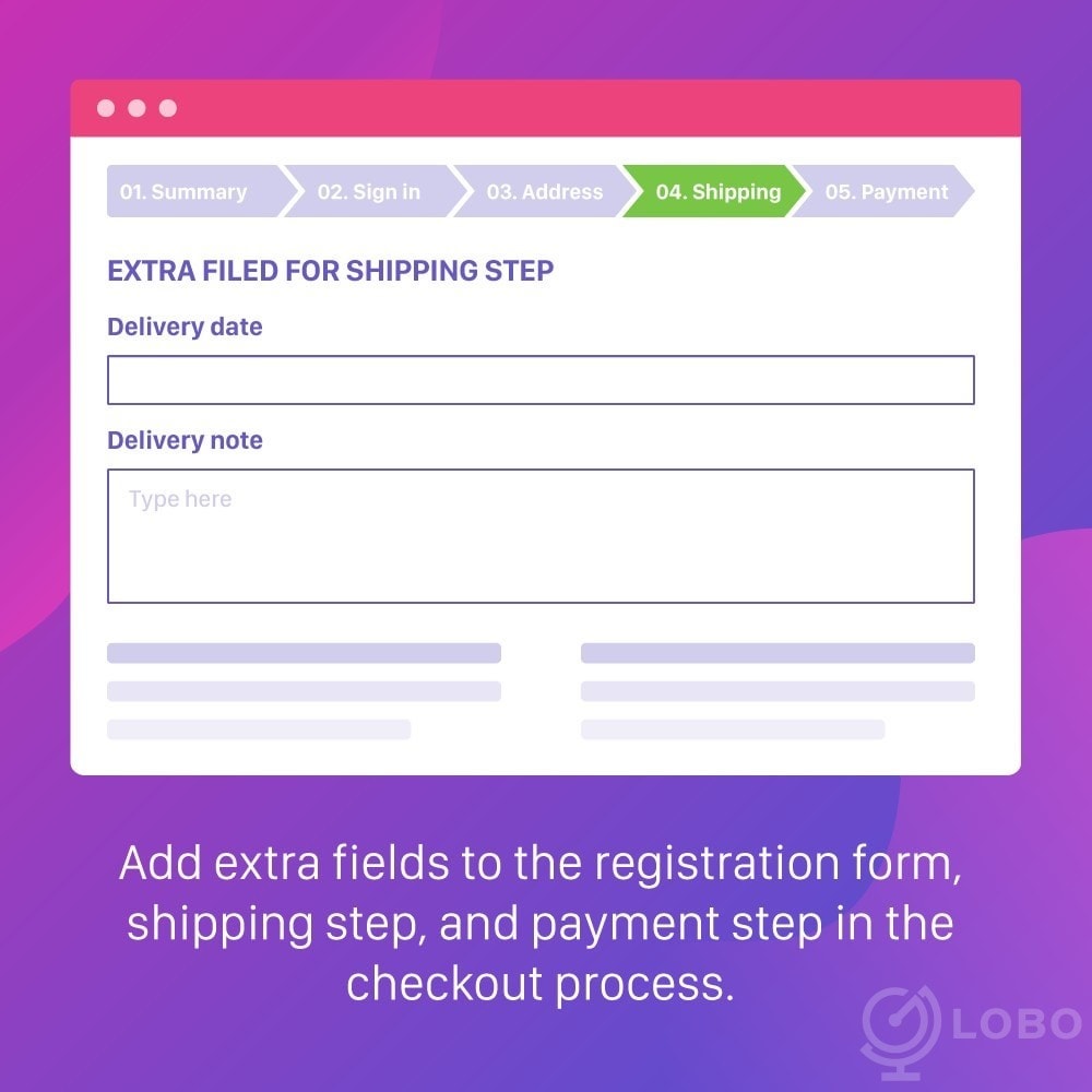 Module 2in1 Custom registration fields, Custom checkout fields