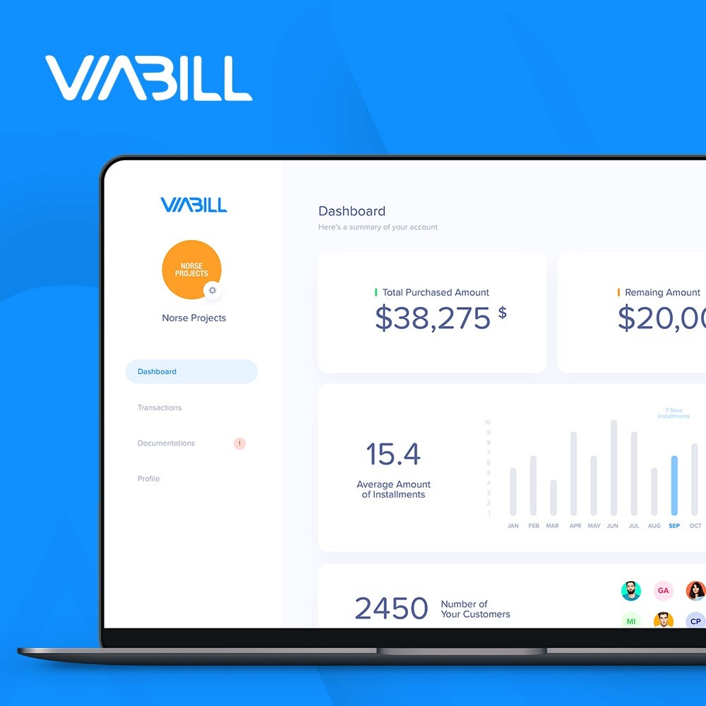 Module ViaBill – seamless financing!