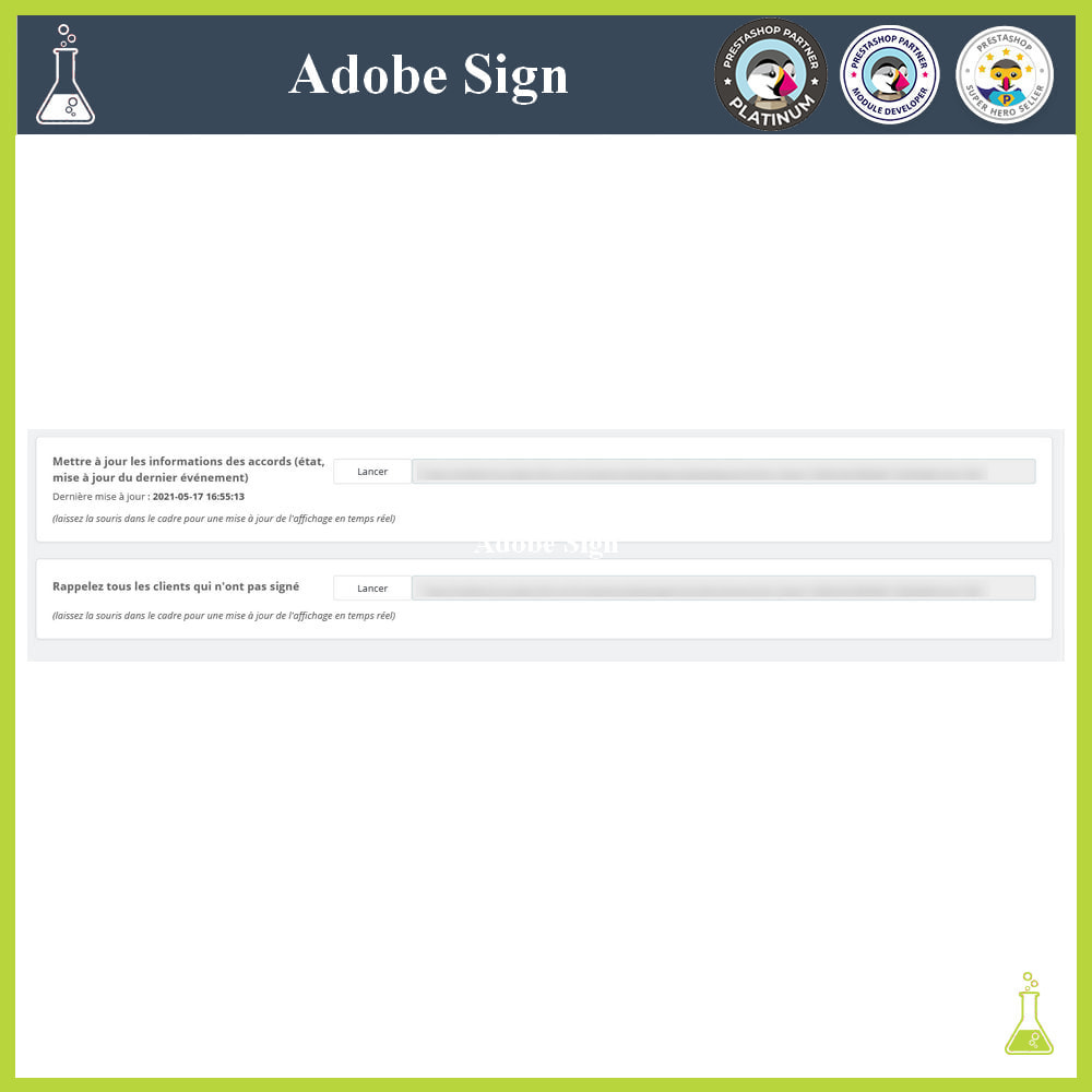 Module Adobe Sign : Signatures électroniques