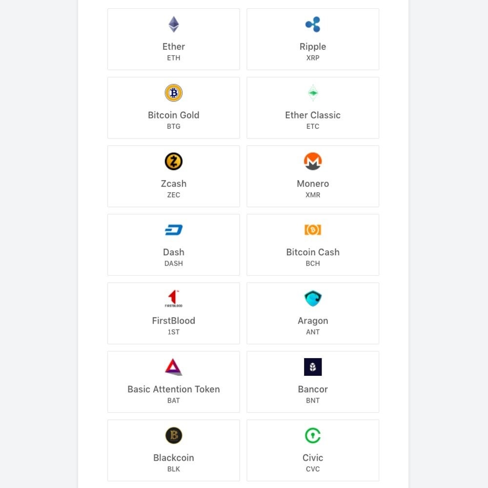 Module Accept Bitcoin and 50+ Cryptocurrencies with CoinGate