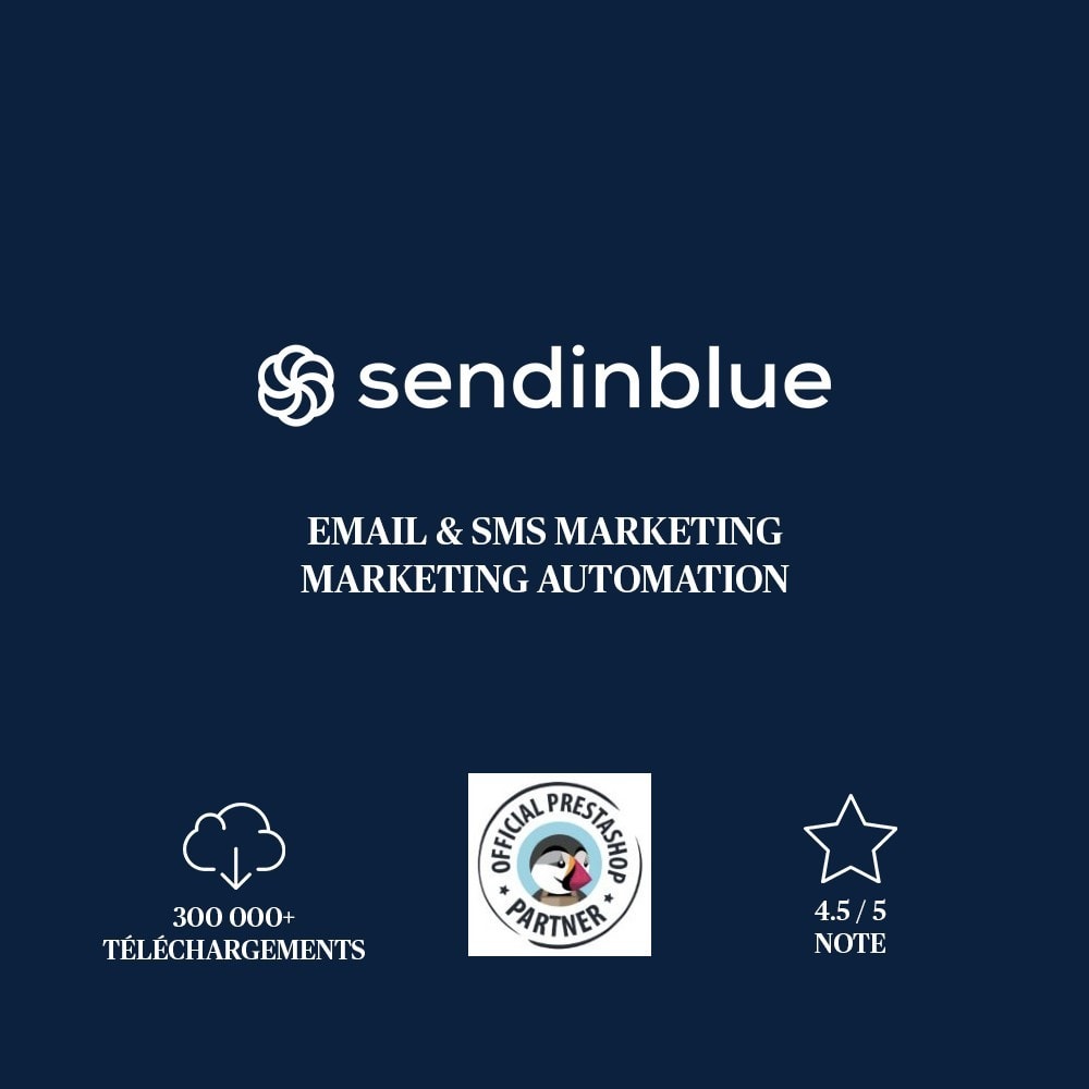 Module Sendinblue - L'outil marketing tout en un