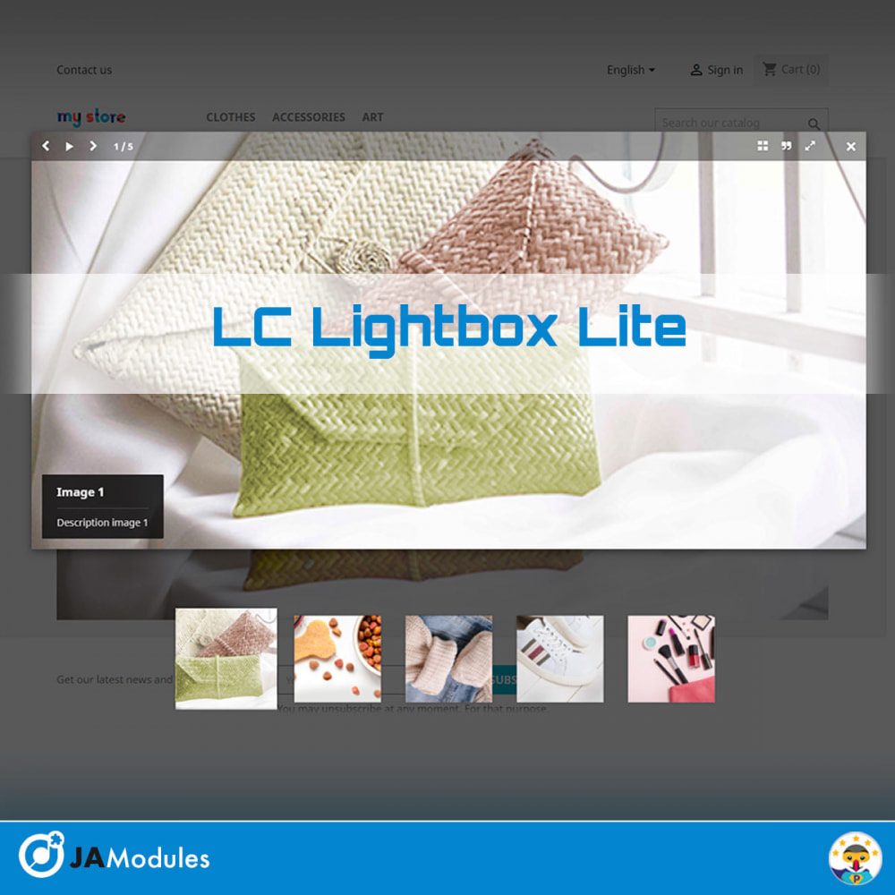 Module Gallery LC Lightbox Lite