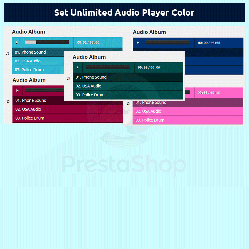 Module Product Audio Player