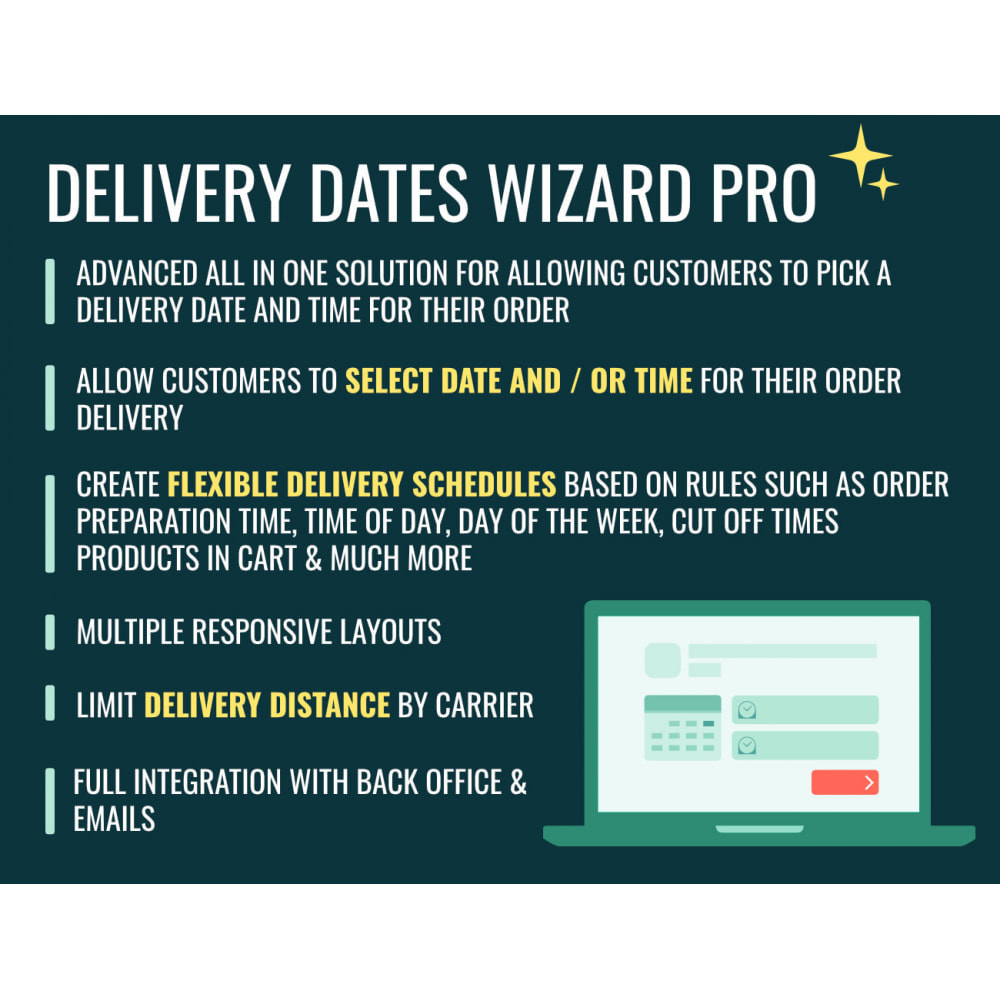 Module Delivery Dates Wizard Pro