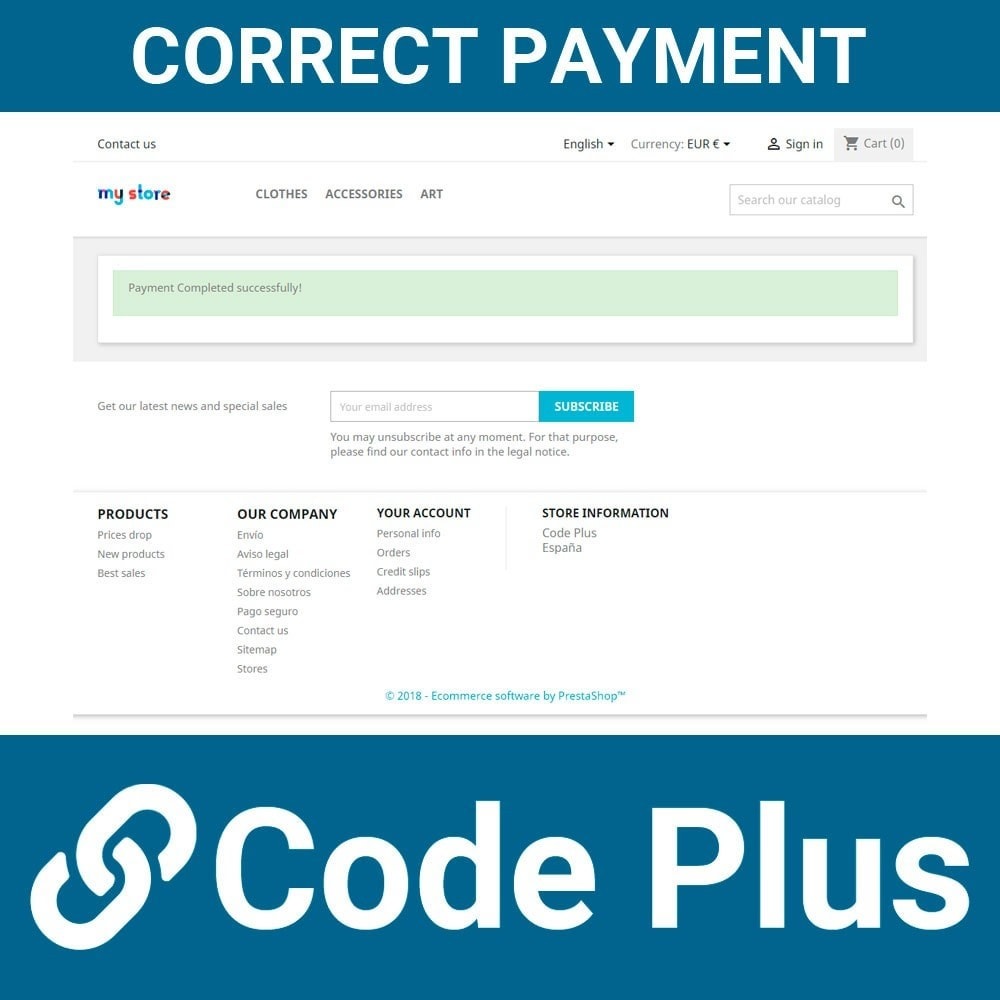Module Payment by Card without order