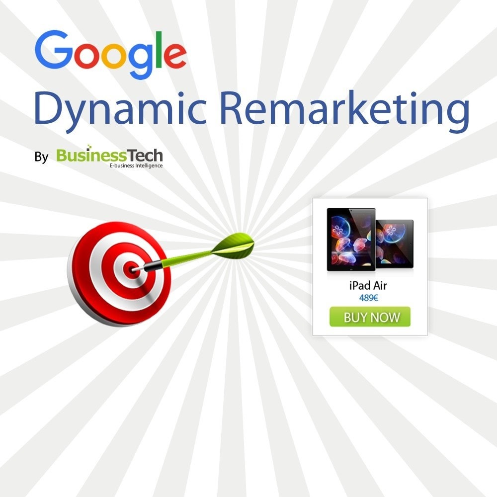 Module Google Dynamic Remarketing - Balise Google-Ads