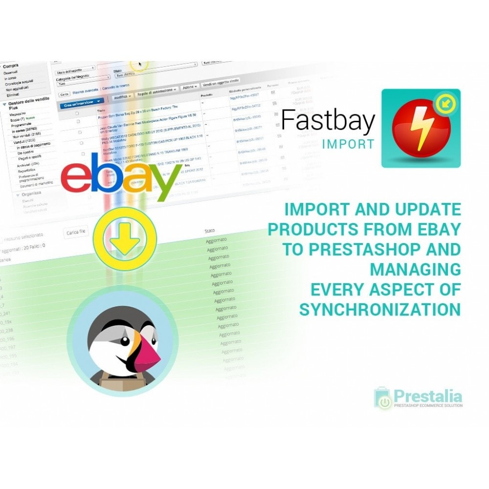 Module Import eBay - creates products from eBay listings