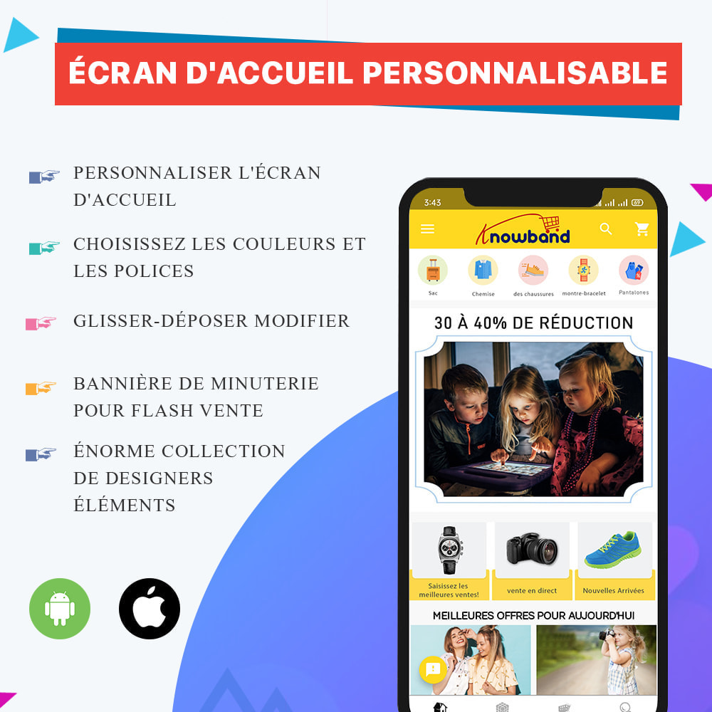 Module Knowband-Créateur d'applications mobiles Android et iOS