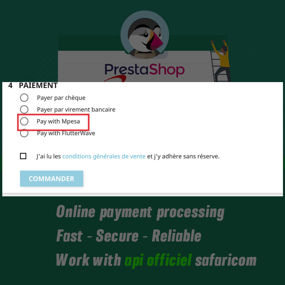 Module Mpesa Payment Gateway