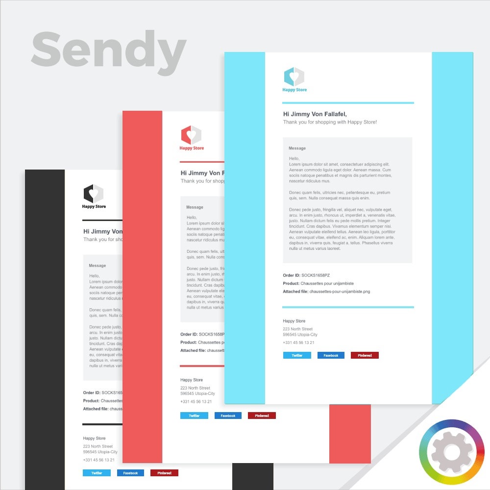 Sendy - Template d'emails by PrestaShop