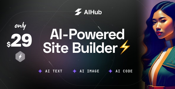 AI Hub - Startup &amp; Technology WordPress Theme