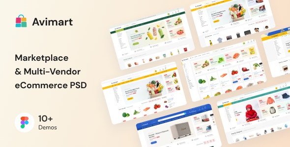 Avimart | Multi-Marketplace WooCommerce Figma Template