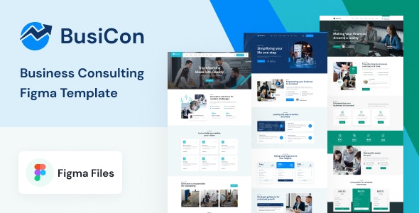 Busicon - Business Consulting Figma Template